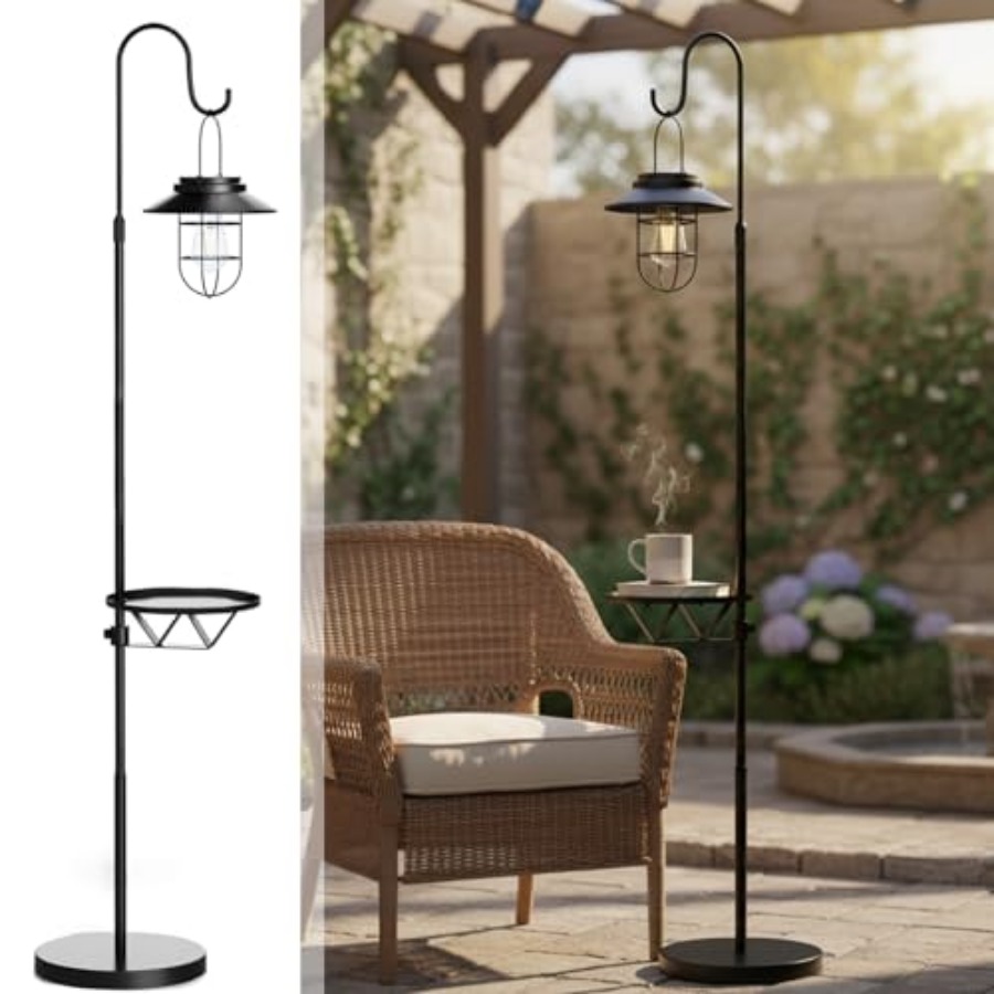 Outdoor Lighting Waterproof - 태양광 플로어 램프 겸 테이블, 60인치