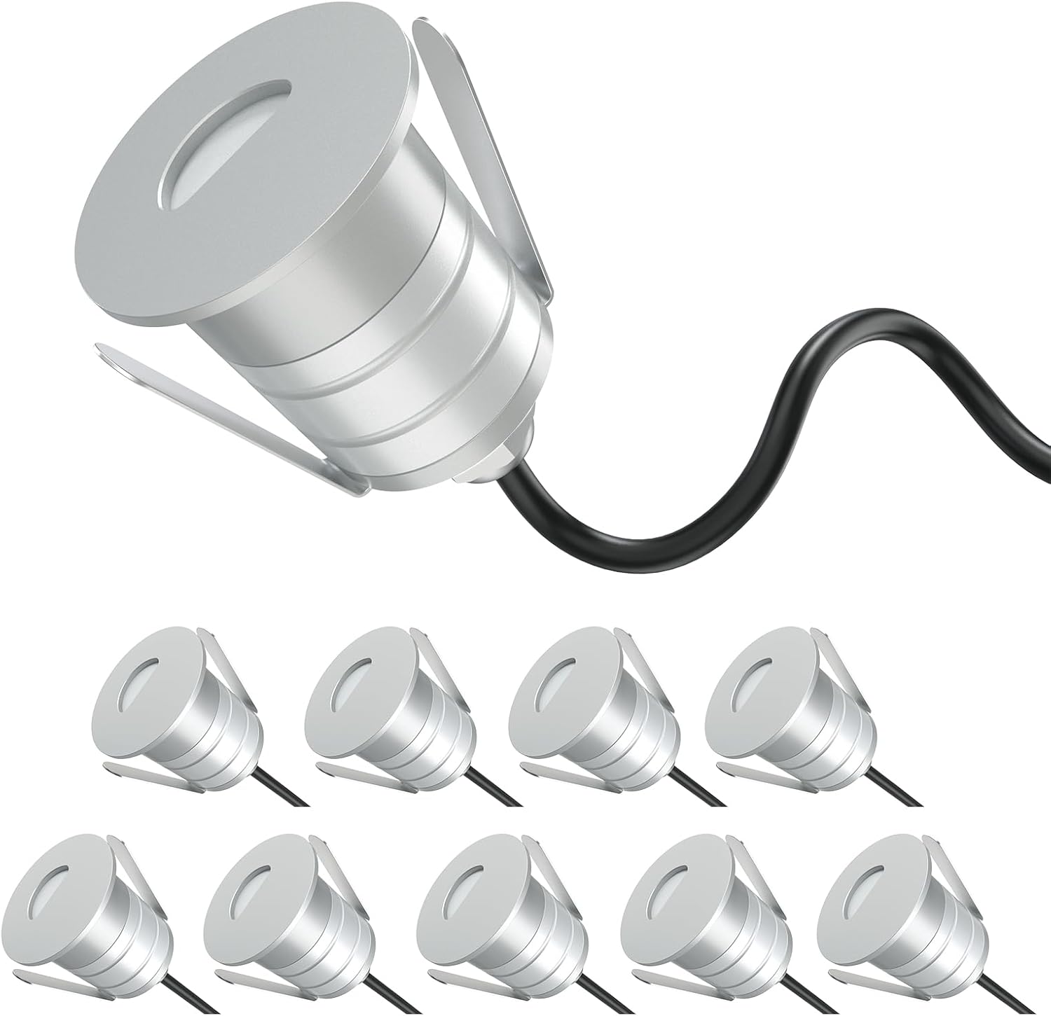Ground Light Recessed - 매립형 LED 계단 조명 1W 10팩