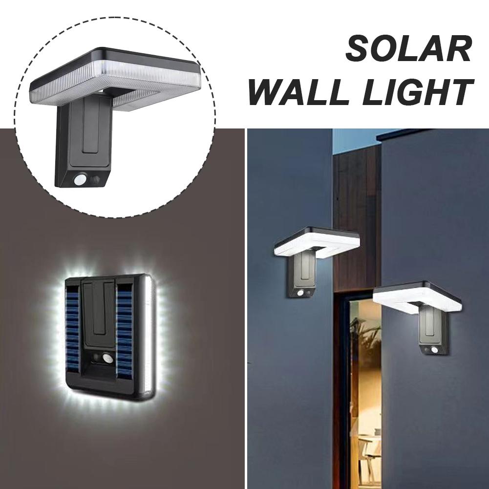 Solar Wall Sconce - 접이식 LED 120 ° 태양광 조명