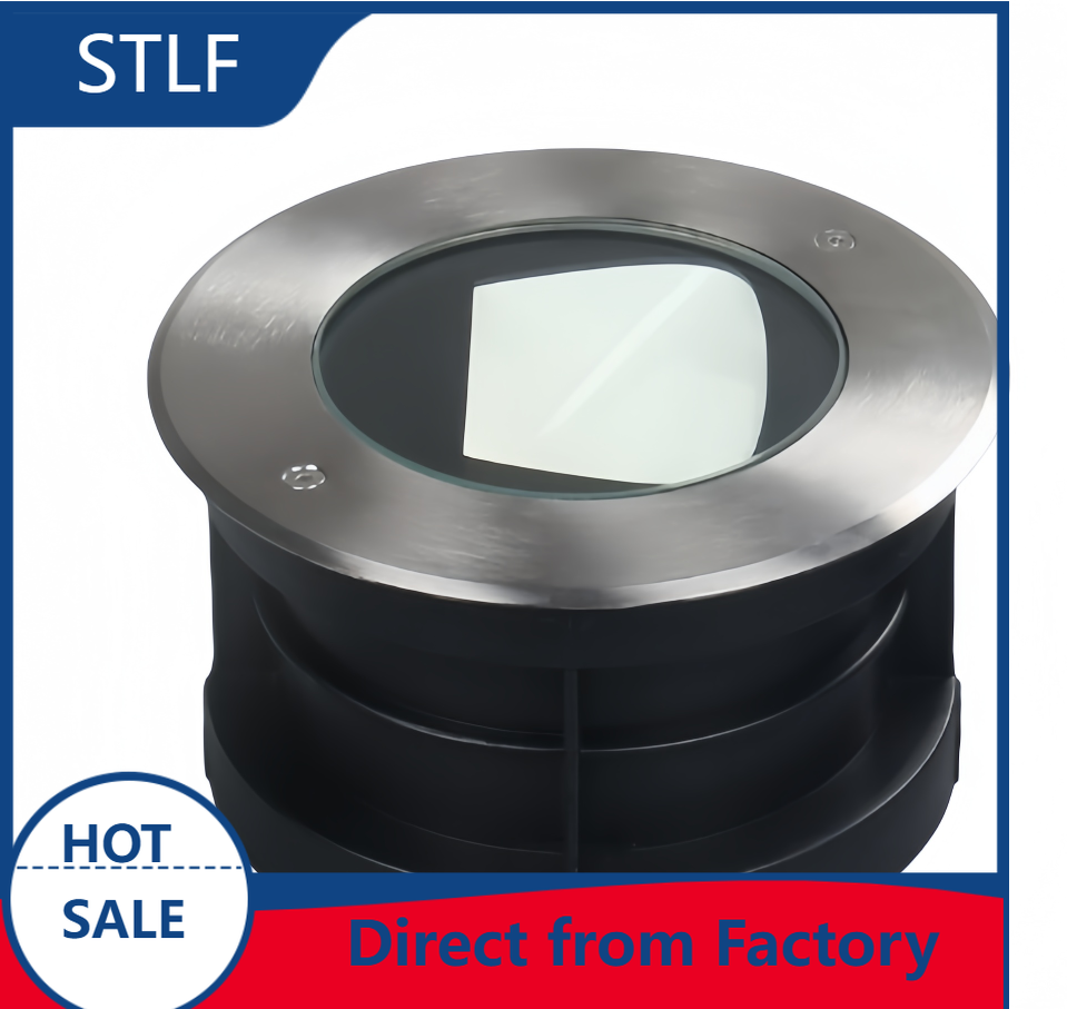 Ground Light Recessed - 12W 스테인리스 스틸 편광 LED 매립형