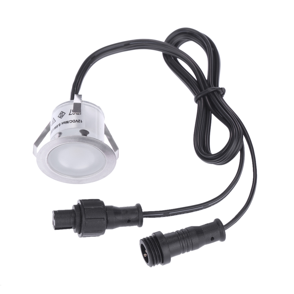 Ground Light Recessed - 10개 32mm LED 데크 조명 0.6W