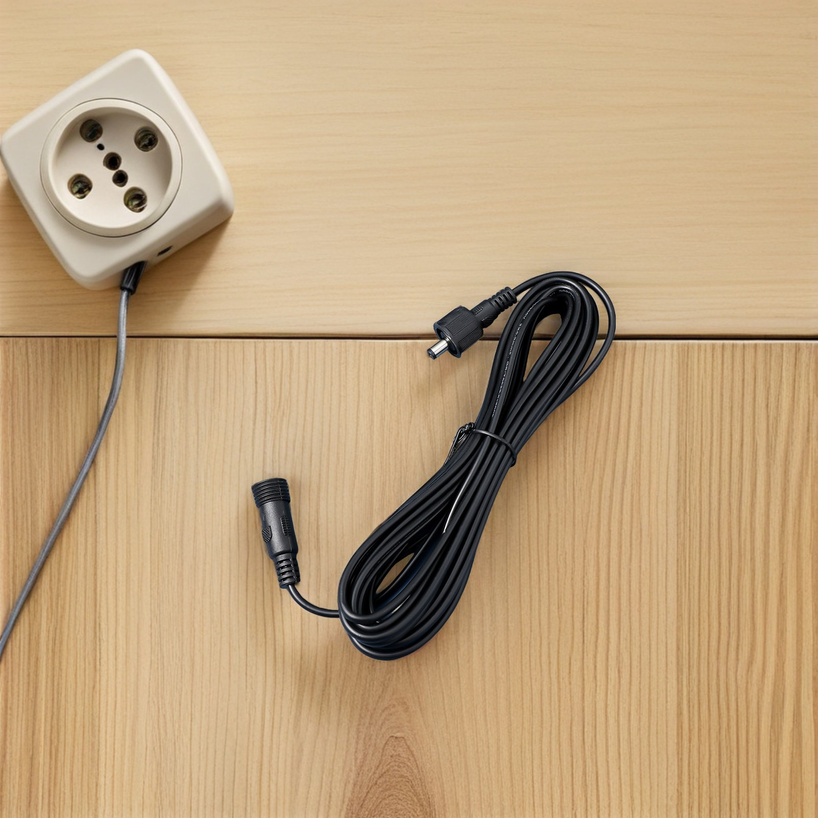 Outdoor Lighting Extension Cord - 5M DC 전원 연장 케이블 모니터링