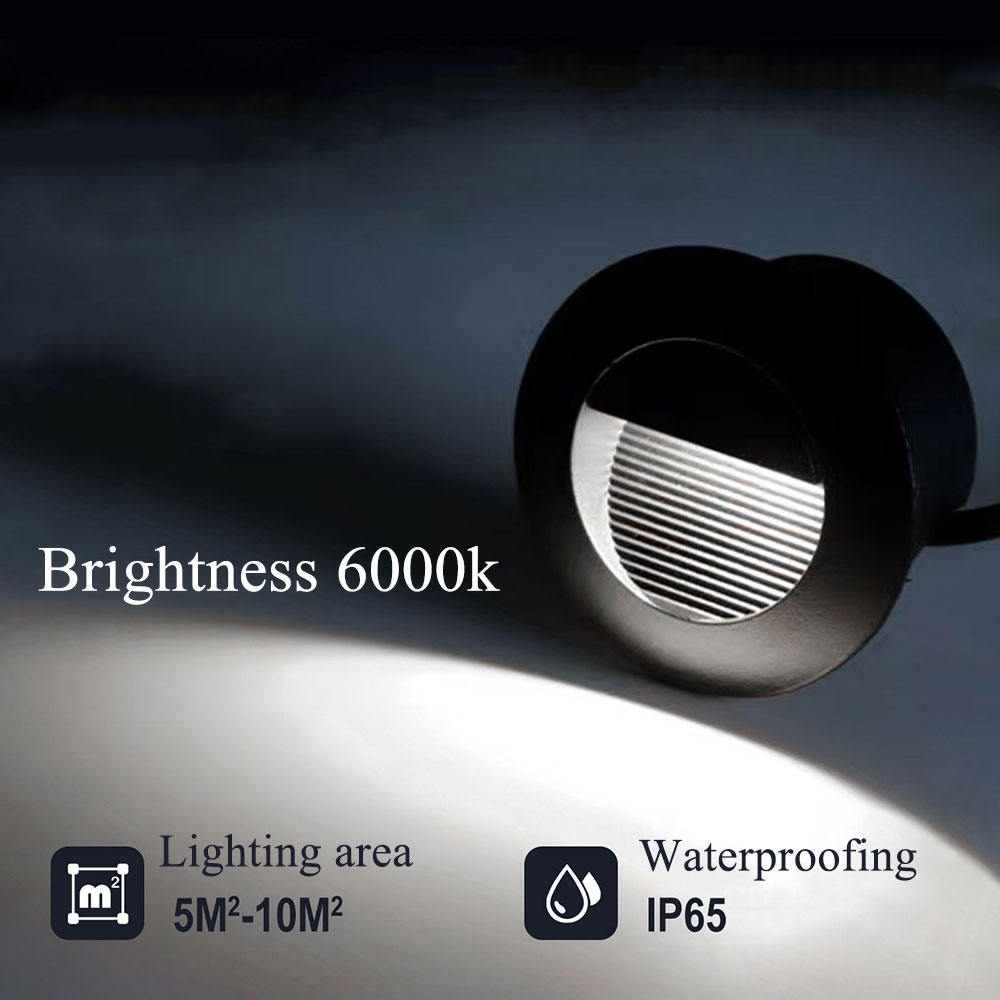 Outdoor Lighting Year Round - 야외 LED 계단 조명, IP65 방수