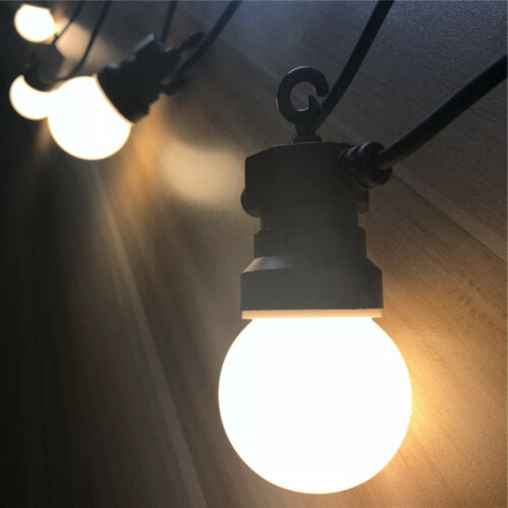 Led 밀키 화이트 G50 글로브 야외 문자열 조명 파 - String Light Bistro 리뷰 및 가격