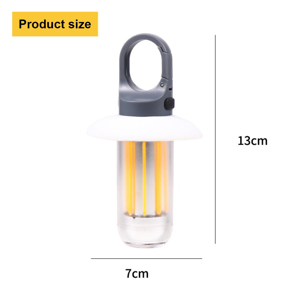 Usb 재충전 가능한 지도된 캠핑 빛 방수 옥외 포스트 - Outdoor Lighting On Fence 리뷰 및 가격