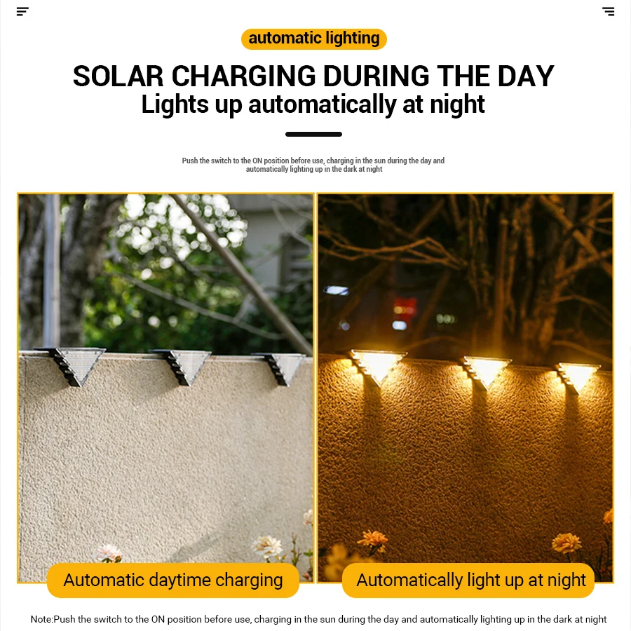 1/2/4PCS 태양 갑판 조명 야외 단계 울타리 조명 - Outdoor Lighting On Fence 리뷰 및 가격