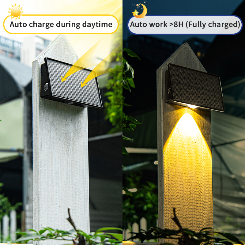 삼면 조명 태양광 LED 야외 조명 5가지 모드 IP6 - Solar Wall Sconce 리뷰 및 가격