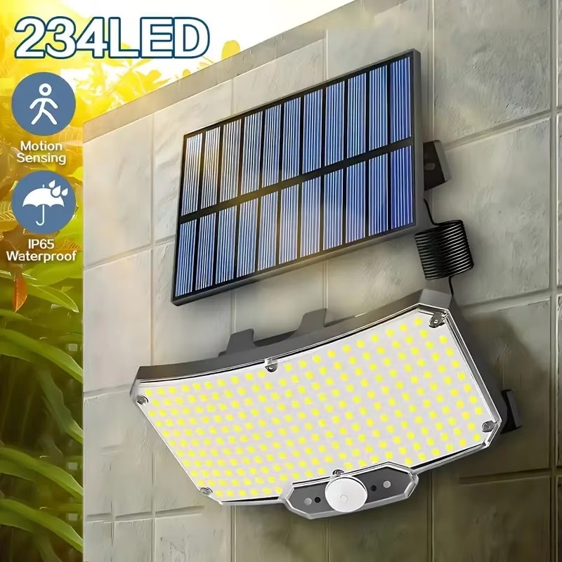 234LED 태양광 야외 조명 모션 센서 슈퍼 브라이트 - Outdoor Lighting Waterproof 리뷰 및 가격