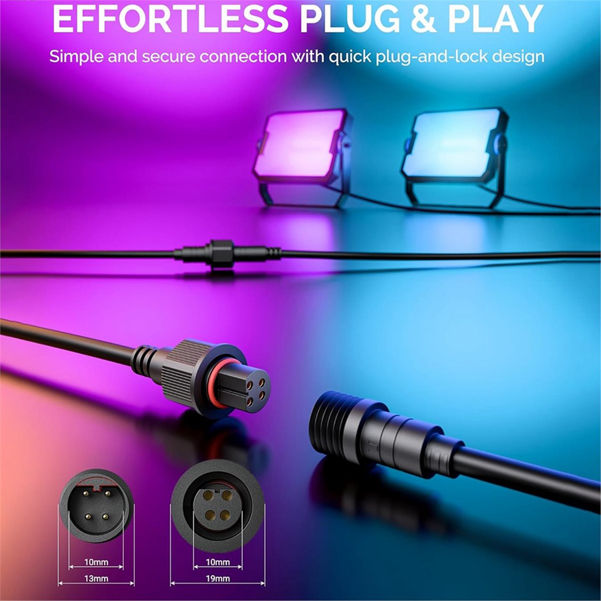 HAPPY DIAN!10FT 야외 투광등 및 스포트라이 - Outdoor Lighting Extension Cord 리뷰 및 가격