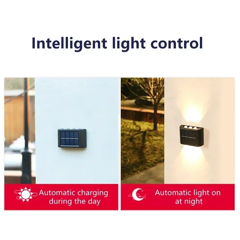 COB 태양광 벽등, 방수 야외 조명, 위아래 볼록 렌 - Outdoor Lighting Waterproof 리뷰 및 가격