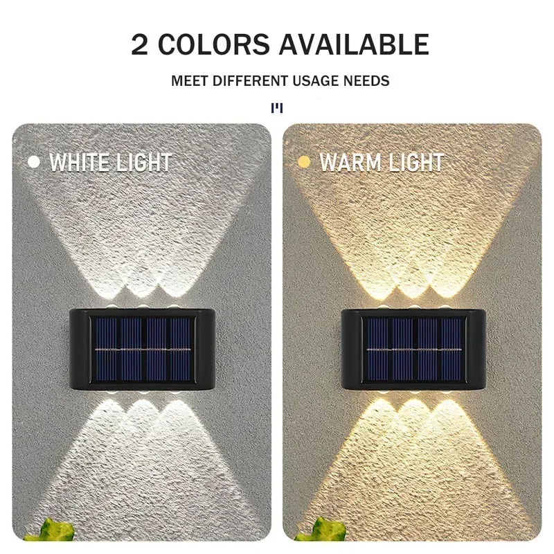 COB 태양광 벽등, 방수 야외 조명, 위아래 볼록 렌 - Outdoor Lighting Waterproof 리뷰 및 가격