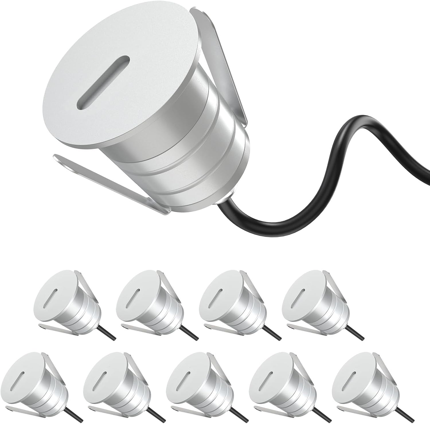 매립형 LED 계단 조명 1W 10팩 미니 데크 조명, - Ground Light Recessed 리뷰 및 가격