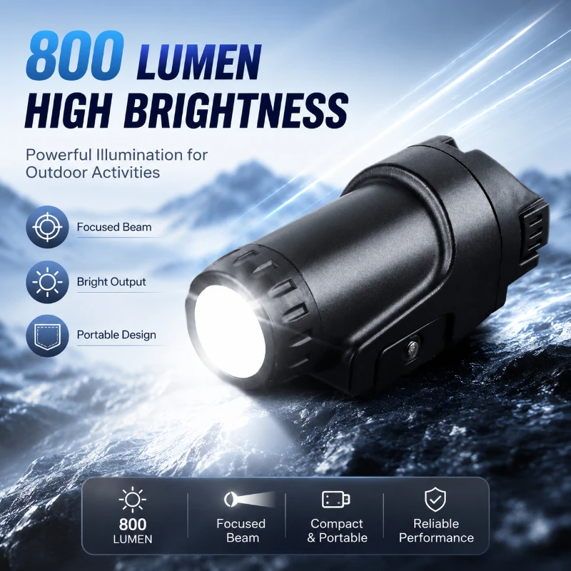 하이 루멘 언더 인스톨 플래시라이트 800LM 밝은 조 - Outdoor Lighting Install 리뷰 및 가격