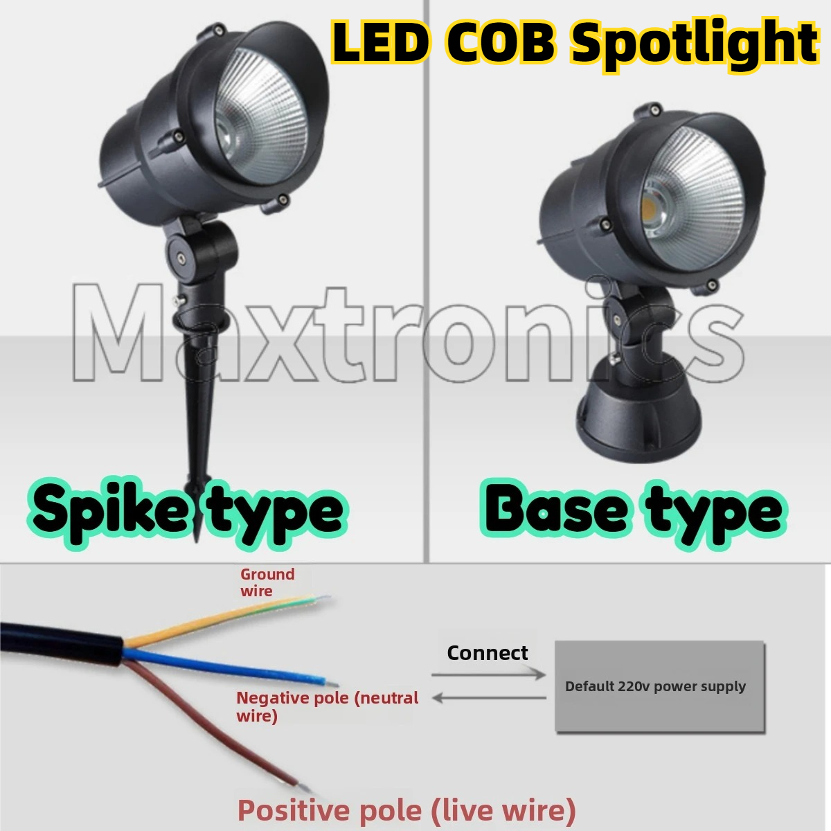 AC85-265V LED COB 스포트라이트 3/5/7 - Landscape Spike Light 리뷰 및 가격