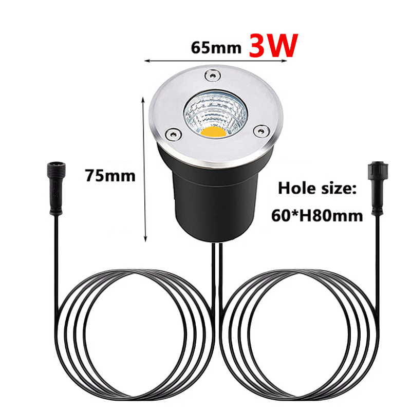 12V LED 지중 조명 IP67 방수 야외 매립형 램 - Ground Light Recessed 리뷰 및 가격