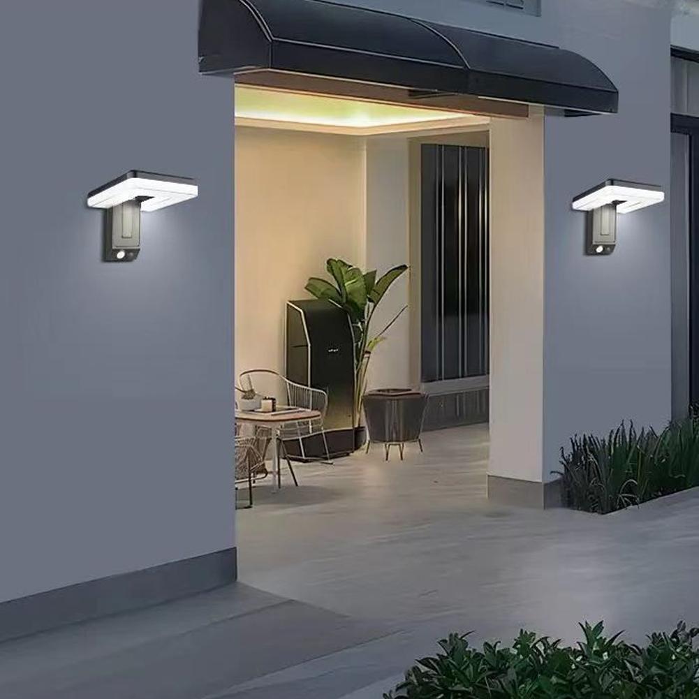 접이식 LED 120 °   태양광 조명 3가지 모드  - Solar Wall Sconce 리뷰 및 가격