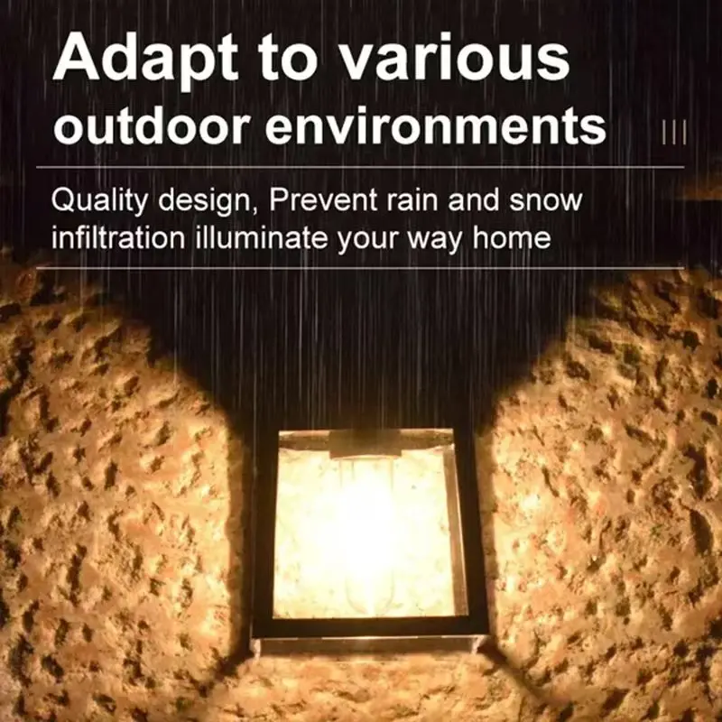 야외 태양광 텅스텐 벽등, 모션 센서 내장, IP65  - Solar Wall Sconce 리뷰 및 가격