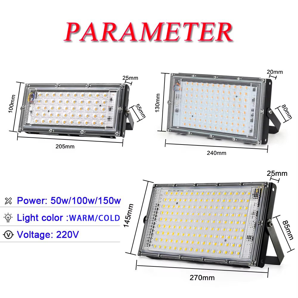 야외 LED 홍수 빛 50W 100W 150W 220V - Landscape Spike Light 리뷰 및 가격