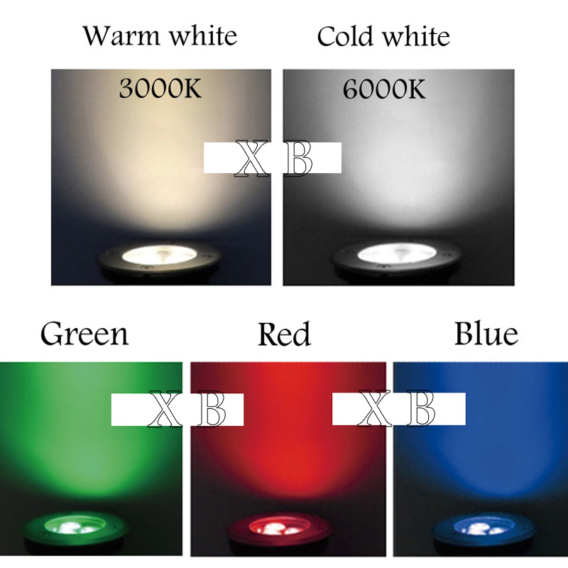 방수 Led 조명 정원 지하 램프 1W 3W 6W 10 - Ground Light Recessed 리뷰 및 가격