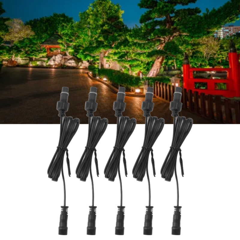 5개 3.3피트 데크 라이트 연장 케이블 2핀 IP67 - Outdoor Lighting Extension Cord 리뷰 및 가격