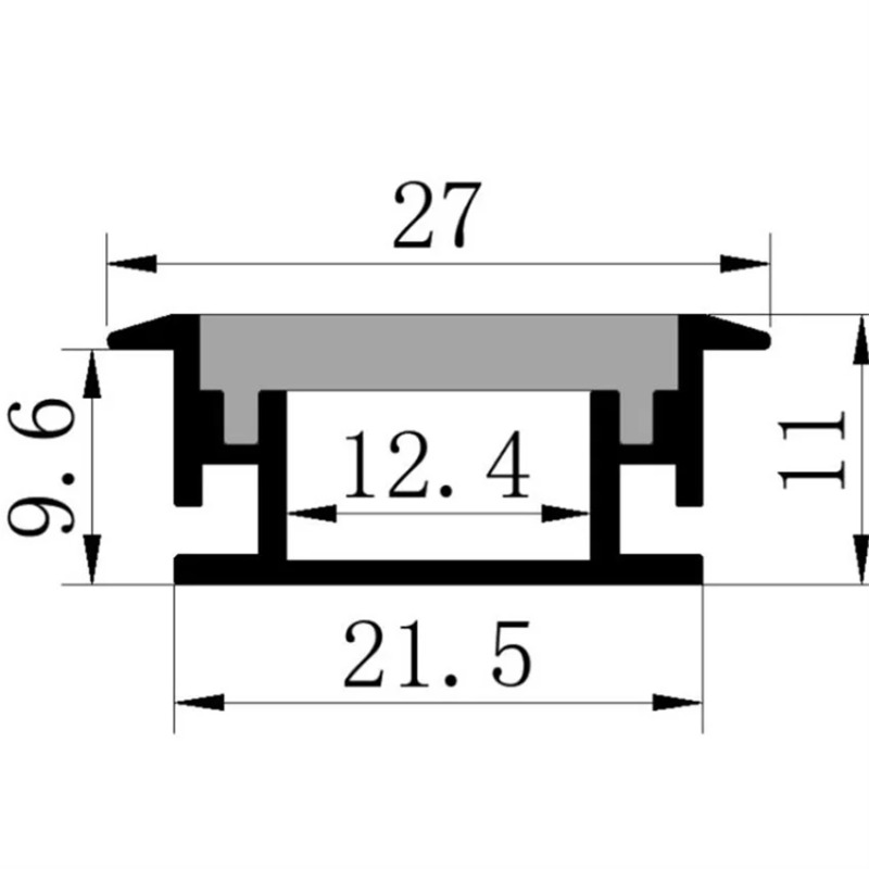 1.5m/개 타일 바닥 알루미늄 프로파일 바닥/계단/계 - Ground Light Recessed 리뷰 및 가격