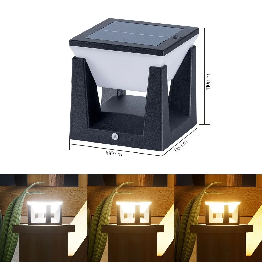IP65 방수 LED 외벽등, 모던 롱 스트립 업다운  - Solar Wall Sconce 리뷰 및 가격