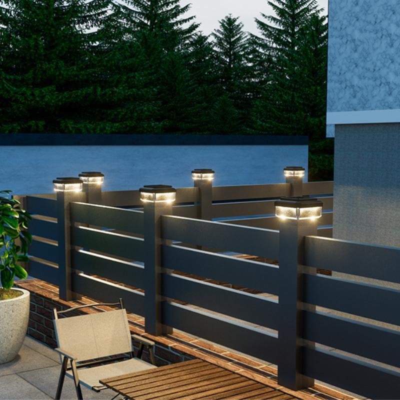 태양광 LED 기둥 캡 조명, 실외 울타리용, IP65 - Outdoor Lighting On Fence 리뷰 및 가격