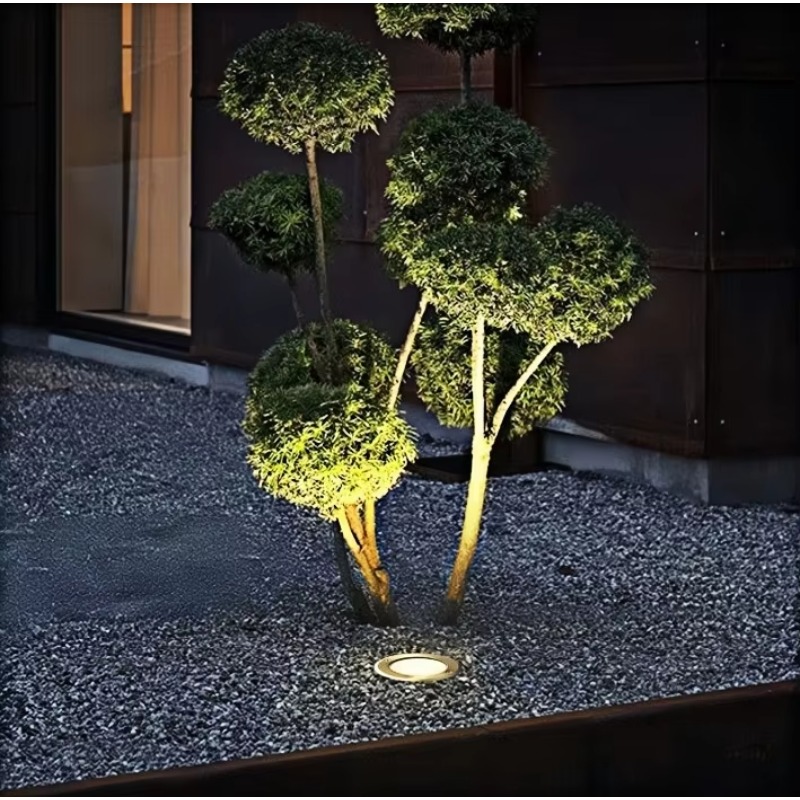 12W 스테인리스 스틸 편광 LED 매립형 지중등 방수 - Ground Light Recessed 리뷰 및 가격