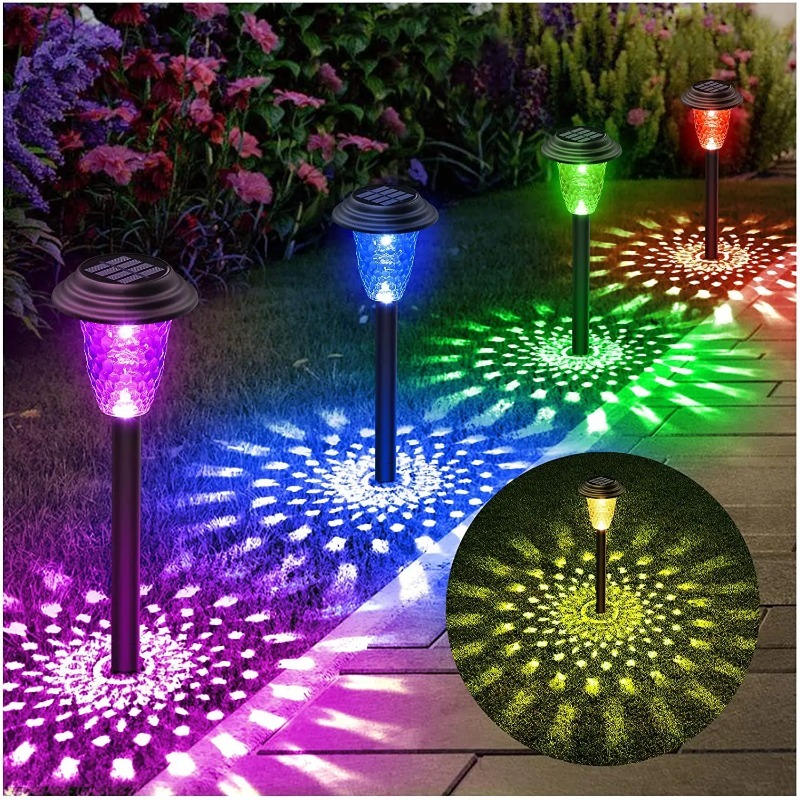 야외 태양광 정원 경로 조명 IP67 방수 색상 변경  - Outdoor Lighting Install 리뷰 및 가격