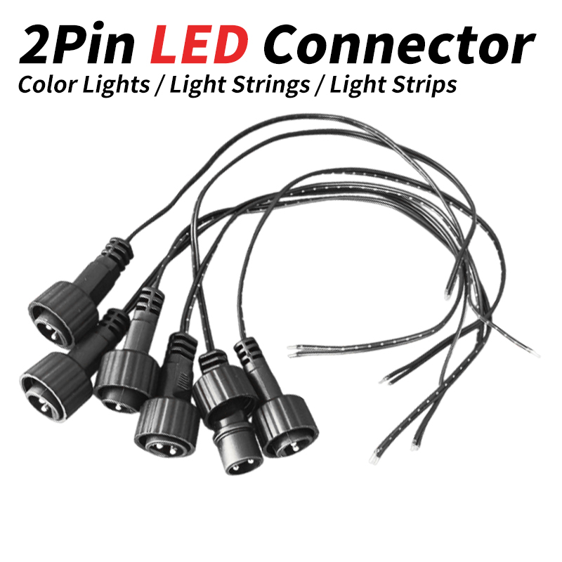 2핀 LED 커넥터와 25cm 와이어, 태양광 스트링  - Outdoor Lighting Extension Cord 리뷰 및 가격