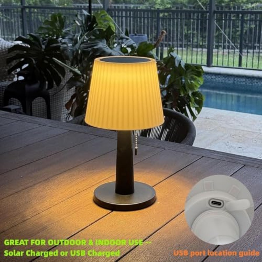 태양광 테이블 램프 실내외겸용 - 어머니 선물 3가지  - Outdoor Lighting Waterproof 리뷰 및 가격