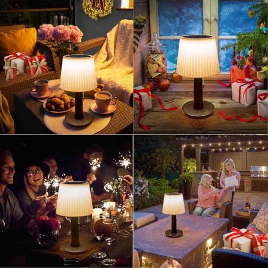 태양광 테이블 램프 실내외겸용 - 어머니 선물 3가지  - Outdoor Lighting Waterproof 리뷰 및 가격