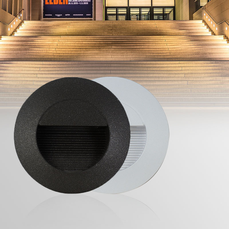 야외 LED 계단 조명, IP65 방수 라운드 스텝 램 - Outdoor Lighting Year Round 리뷰 및 가격